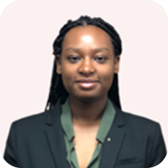 Professional woman in a suit